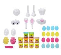 Play-Doh - Juego de Sellos para Huevos de Pascua (25 Piezas, amasar con Huevos, Sellos y 10 latas de Play-Doh, para niños a Partir de 3 y 56 g), Exclusivo en Amazon