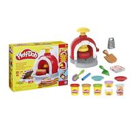 Play-Doh Kitchen Creations - Horno de Pizzas con 6 Botes de plastilina y 8 Accesorios