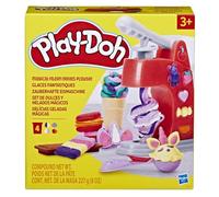 Play-Doh Máquina de Helados Juego de Unicornio con Máquina de Helado Juguete, Conos, Moldes y Accesorios para Niños a Partir de 3 Años