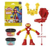 Play-Doh Marvel Iron Man Blast Launcher, Set de Figura de acción