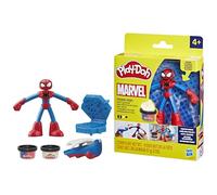 Play-Doh Marvel Spider-Man Telarañas, Set de Juego con Figura de Acción de Superhéroe, Manualidades Infantiles y Actividades Creativas, Niños y Niñas de 4 Años o Más