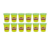 Play-Doh - Pack 12 Botes Verde (Hasbro E4828F02)