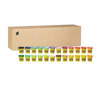 Play-Doh Pack 24 Botes (Hasbro 20383F03), Exclusivo en Amazon, Plastilina de Colores Variados para Hacer Manualidades para Niños y Niñas de 2 Años o Más