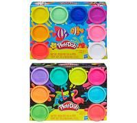 Play-Doh, Color Surtido, Pack 8 Botes (Hasbro E5044EU4)