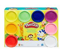 Play-Doh- Pack de 8 botes Arco Iris (Hasbro A7923EU6), Multicolor , color/modelo surtido