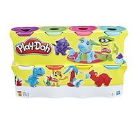 Play-Doh Pack de 8 Botes, Multicolor (Hasbro C3899EU4), Color/Modelo Surtido