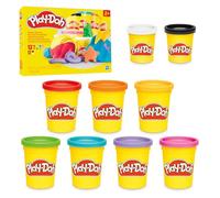Play-Doh, Pack de Colores Fabulosos con 9 Colores, Plastilina Multicolor No Tóxica, Niños y Niñas de 2 Años o Más