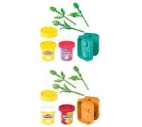 Play-Doh Paquete de dos flores, tulipanes, narcisos, girasoles y margaritas, kit de manualidades y manualidades para niρos, regalos para niρas y