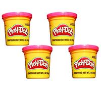 Play-Doh Rosa (paquete de 4) latas de 3 onzas