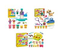 Play-Doh Kit Veterinario - Set con Cachorro de Juguete, transportín, 10 Herramientas, 5 Colores