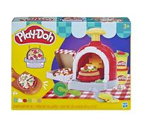 Play-Doh, Set de Juego Pizzas Sella y Gira, 8 Accesorios y 5 Colores, Comida de Juguete y Juguetes de Cocina para niños y niñas, A Partir de 3 años