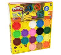 Play-doh Super Color Kit, 18 Fun Colors, 16 Tools and Accessories by Play-Doh