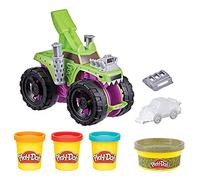 Play-Doh Wheels Chompin' Monster Truck Toy con Accesorio para Coche y 4 Colores