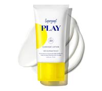 PLAY Everyday SPF 50 Loción, 2.4 oz - Protector solar de amplio espectro seguro para arrecifes para pieles sensibles - Protector solar para cuerpo y cara resistente al agua y al sudor -