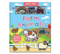 Play Felt Farm Animals - Activity Book (Soft Felt Play Books)