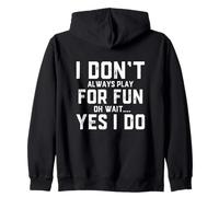 Play For Fun - Funny Gamer Gift For Girlfriends Wives Moms Sudadera con Capucha