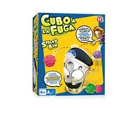 PLAY FUN BY IMC TOYS Cubo a la Fuga | Juego divertido de acción en el que tendrás que encestar los Papeles dentro del Cubo que se va Moviendo - Para niños +4 Años