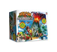PLAY FUN BY IMC TOYS Volcán Aventura (Versión española) | Juego de Mesa familiar divertido para niños y niñas +6 Años