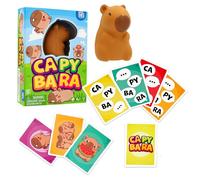 Play Fun Capybara Juego de Cartas para familias y Amigos Consigue ser el Que Menos Cartas acumule Familias y Amigos a Partir de 8 años