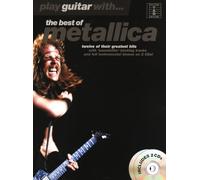 Play Guitar With... The Best Of Metallica (Tab) Book/Audio (Play guitar/bass/drum/PF..with)