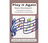 Play it Again Music Wordsearch: Music genres, musicians, bands, instruments and all things musical (First series Ferdie)