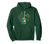 Play It Green - Guitarra Musical Irlandesa Sudadera con Capucha