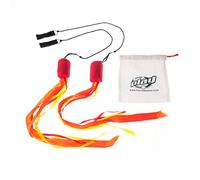 Play Juggling - Bolas de Cinta con Cintas de Colores para Malabares - Rojo