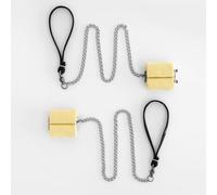 Play Juggling Juego de Malabares Poseidón Fire POI Fast-Replace - Pura Kevlar® Fire Chains Fiery Bolas (Loop 70 mm)