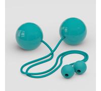 Play Juggling Pair Contact POI Pro - 80 mm - 150 g, 6 mm, 80 mm, Perilla de Silicona, Verde Agua