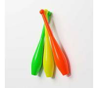 Play Juggling Set de 3 Claves de Malabares Prima Monocasco - Equilibrio Principiantes y Expertos - Multicolor