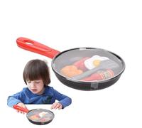 Play Kitchen Pan - DIY Kids Cooking Set, Miniature Cookware Utensils, Pretend Play Food Tools, Safe Durable Pans, Interactive Cooking Toy Set | Gift Entertainment Solution For Boys Girls Aged 3
