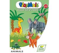 Playmais 4512 - Collage: Libro de creación de Animales