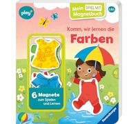 Play+ Mein Spiel mit-Magnetbuch Komm, wir lernen die Farben - ab 18 Monate