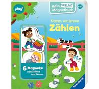 Play+ Mein Spiel mit-Magnetbuch Komm, wir lernen Zählen - ab 18 Monate