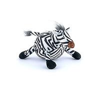 Play Pet Lifestyle and You - Safari - Juguete de Peluche para Perros y Gatos - Zebra