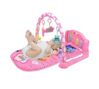 Play Piano Gym - Light Up Musical Activity Mat, Interactive Play Piano Gym with Soft Sensory Development Design, Early Learning Music Toy, Infant Kick Keyboard Plays Mat