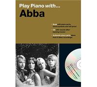 Play Piano With. Abba. Partituras, CD para Piano, Voz y Guitarra(Pentagramas)