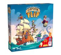 Play Punk | Captain Flip | ¡Recluta a tu Tripulación Pirata! | Juego de Mesa para Familias y Niños | A Partir de 8 Años | De 2 a 5 Jugadores | 20 Minutos por Partida | Español