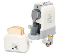 Play set tostadora y cafetera de juguete con luz y sonido