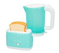 Play set tostadora y hervidor de juguete con luz y sonido