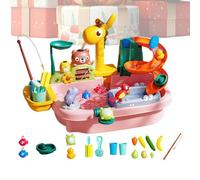Play Sink - Kitchen Pretend Role Play Dishwasher Toy with Running Water