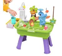 Play Sink with Running Water - ABS 54x29x53cm | Battery Powered Kitchen Sink Toy, Electric Faucet Water Table, Pretend Play Kitchen Toy, Educational Learning Set | For Kids Indoor Plays