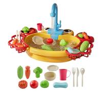 Play Sink with Running Water | Kitchen Playset | Pretend Play Sink Toy