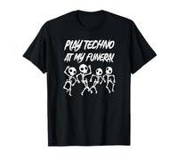 Play Techno Music, I Love Techno, divertido amante de las fiestas de baile Camiseta