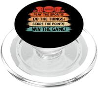 Play The Sports Do The Things Score The - American Football PopSockets PopGrip para MagSafe