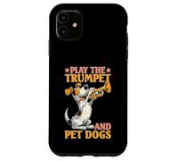Play The Trumpet and Pet Dogs Banda de música de latón Carcasa para iPhone 11