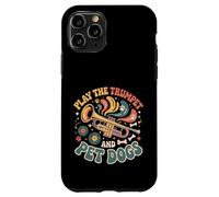 Play The Trumpet and Pet Dogs Banda de música de latón - Carcasa para iPhone 11 Pro
