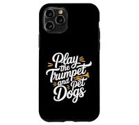 Play The Trumpet and Pet Dogs Banda de música de latón |- Carcasa para iPhone 11 Pro