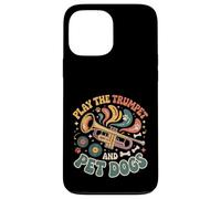 Play The Trumpet and Pet Dogs Banda de música de latón - Carcasa para iPhone 13 Pro MAX
