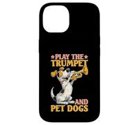 Play The Trumpet and Pet Dogs Banda de música de latón Carcasa para iPhone 14